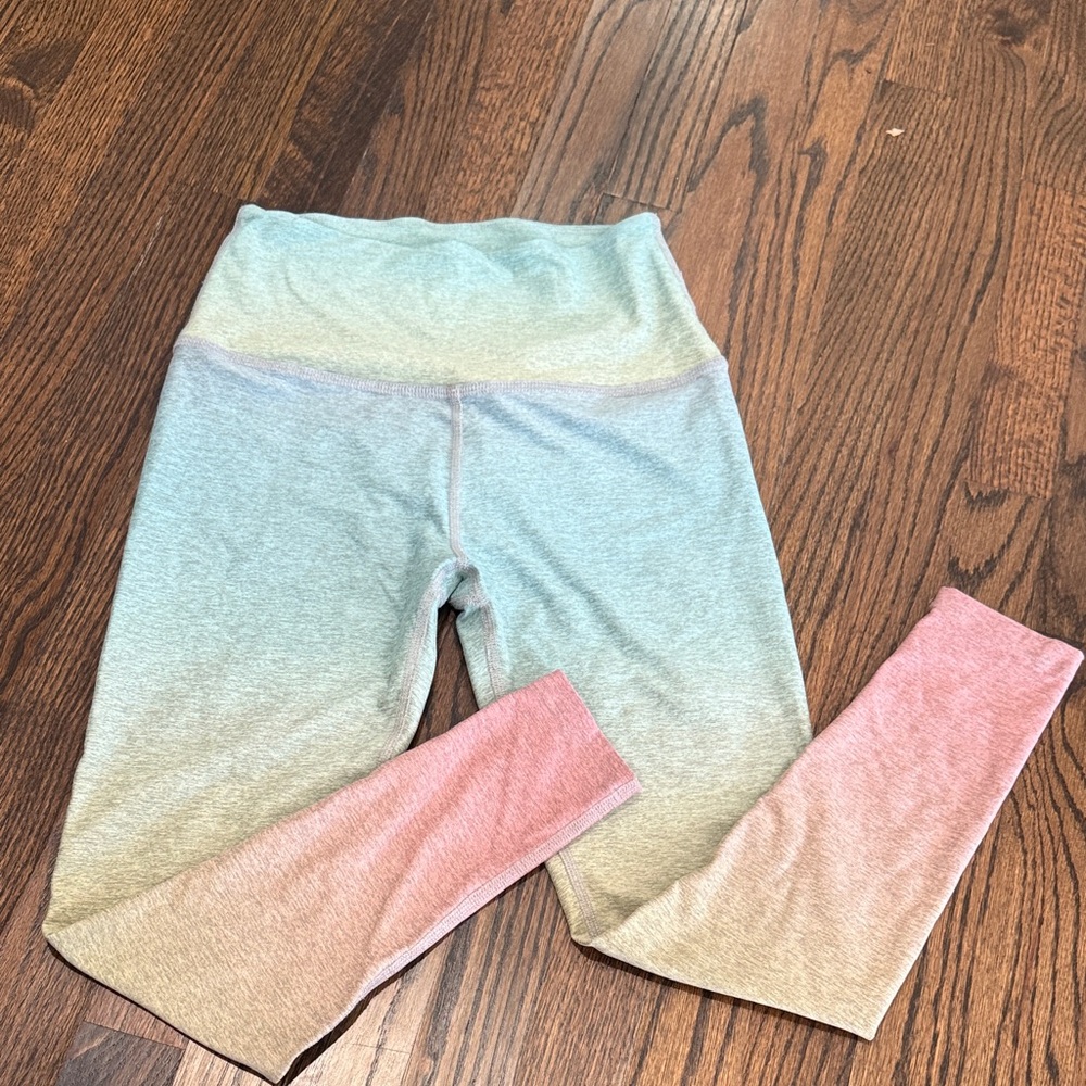 Beyond Yoga Women’s Rainbow 
Caught In The Midi Space-Dye High-Waisted Leggings - Picture 3 of 7